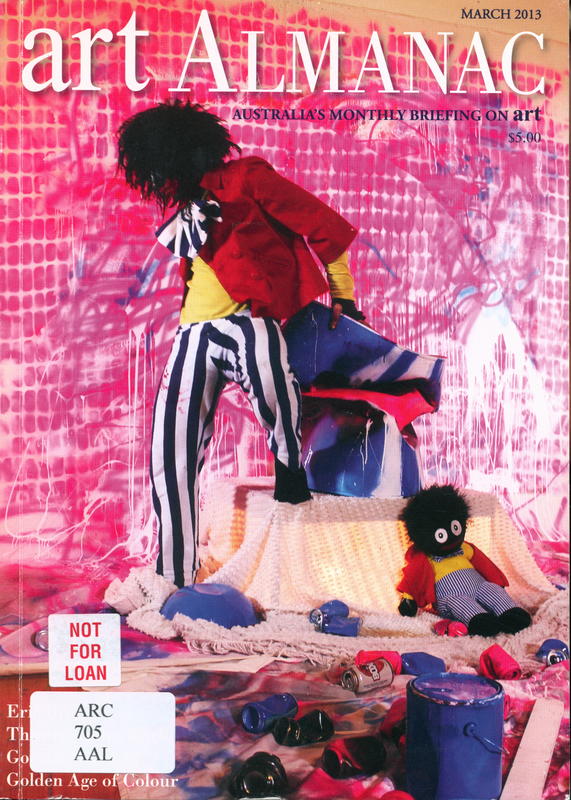 Art Almanac : the Australian gallery guide : March 2013 cover