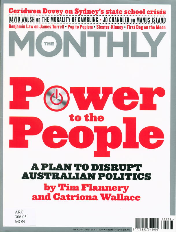 The monthly : February 2015 cover