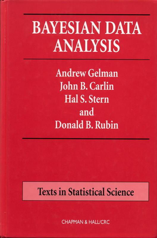 Bayesian data analysis / Andrew Gelman, John B. Carlin, Hal S. Stern, Donald Rubin cover