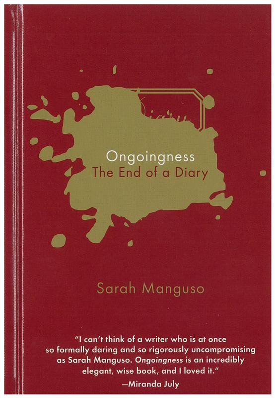 Ongoingness : the end of a diary cover