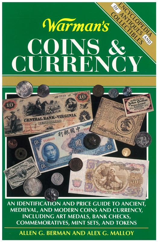 Warman's coins and currency cover