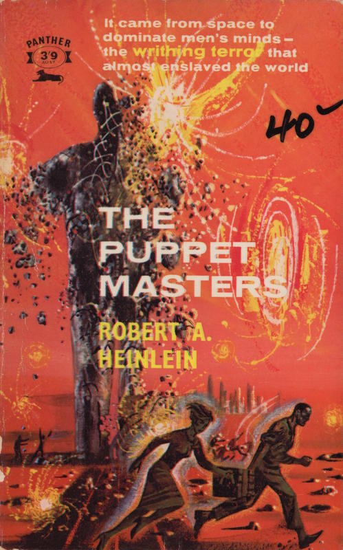 The puppet masters / Robert A. Heinlein cover