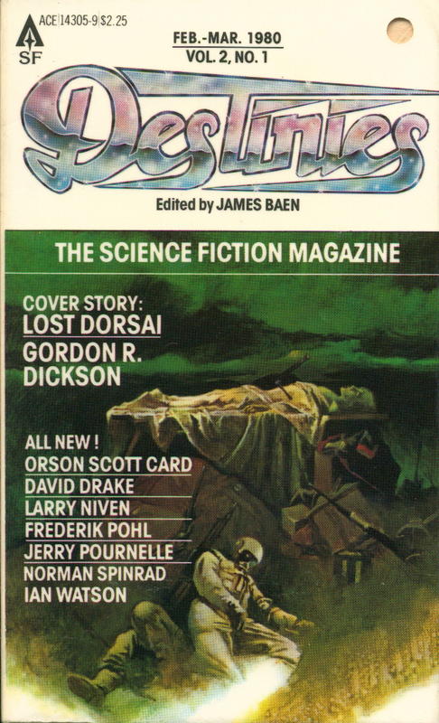 Destinies : the science fiction magazine : Feb-Mar 1980, Vol. 2, no. 1 cover