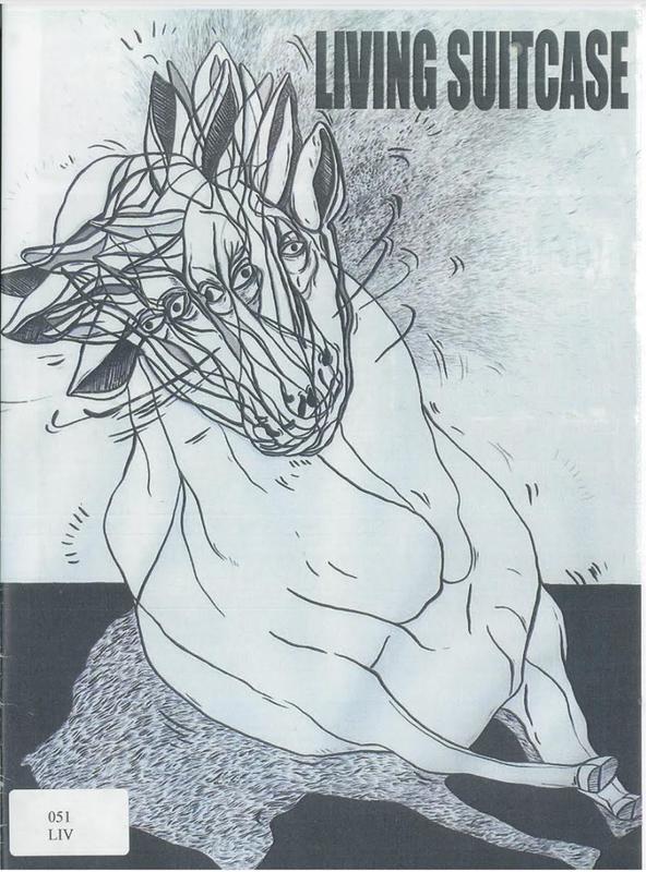 Living suitcase cover