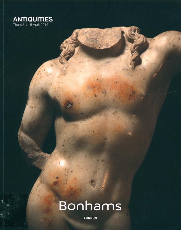 Antiquities : Thursday 16 April 2015 at 10.30, New Bond Street, London cover
