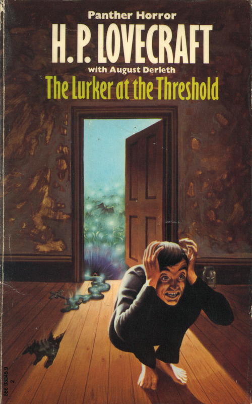The lurker at the threshold / H. P. Lovecraft and August Derleth cover