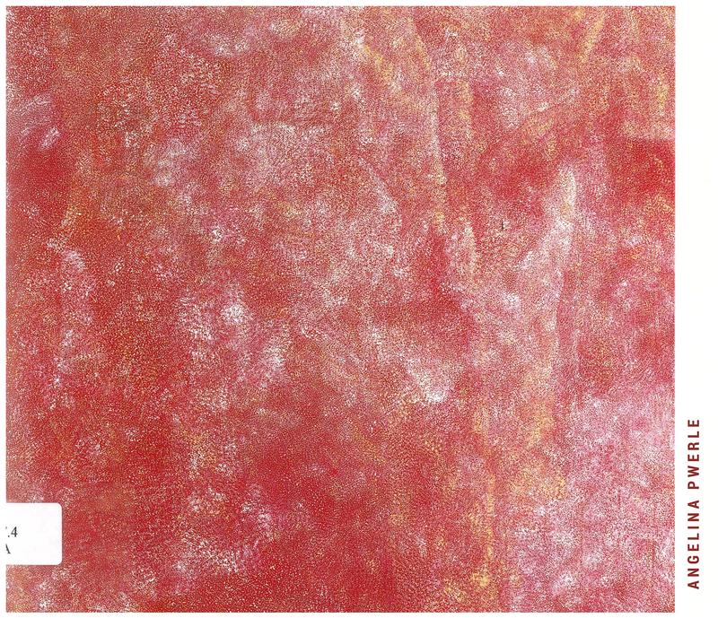 Angelina Pwerle : time and space / Niagara Galleries cover