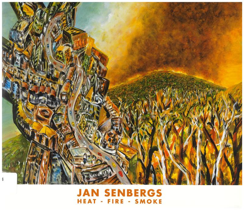 Jan Senbergs : heat, fire, smoke / Niagara Galleries cover