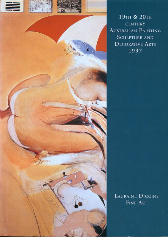 19th and 20th century Australian painting, sculpture and decorative arts, 1997 / Lauraine Diggins, Catherine Ley, Sophie Ullin cover
