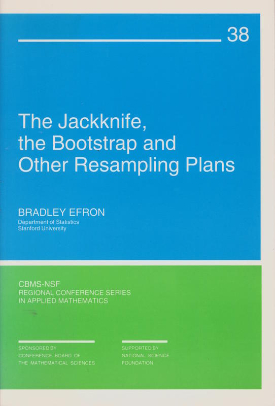 The jackknife, the bootstrap and other resampling plans cover