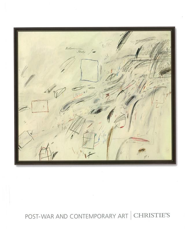 Post-war and contemporary art : evening sale, Wednesday 13 May 2015 cover
