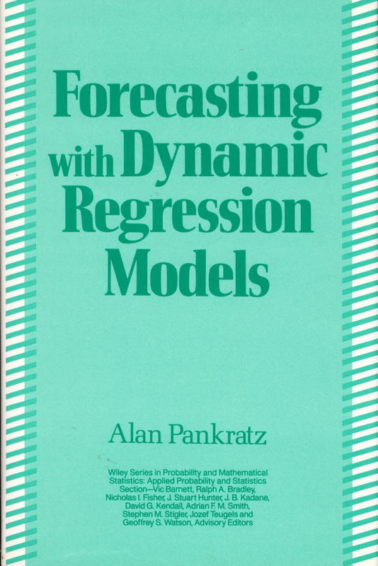 Forecasting with dynamic regression models cover