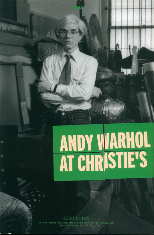 Andy Warhol at Christie's : prints : sold to benefit the Andy Warhol Foundation for the Visual Arts, Monday 12 November 2012 cover