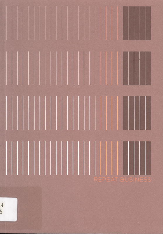 Repeat Business : Tasmanian craft & design cover