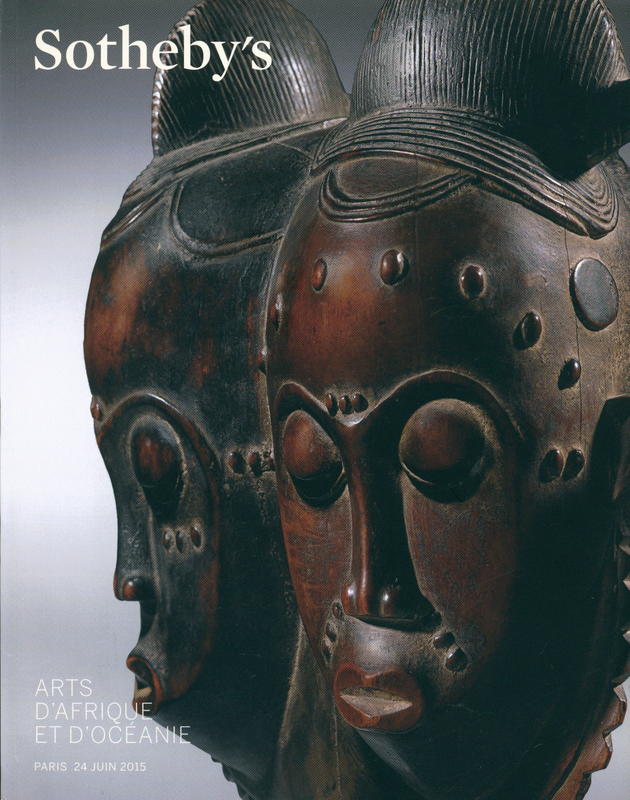 Arts d'Afrique et d'Oceanie : vente a Paris, 24 Juin 2015 cover