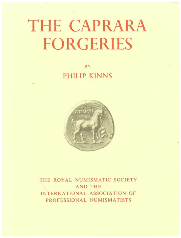 The Caprara forgeries cover