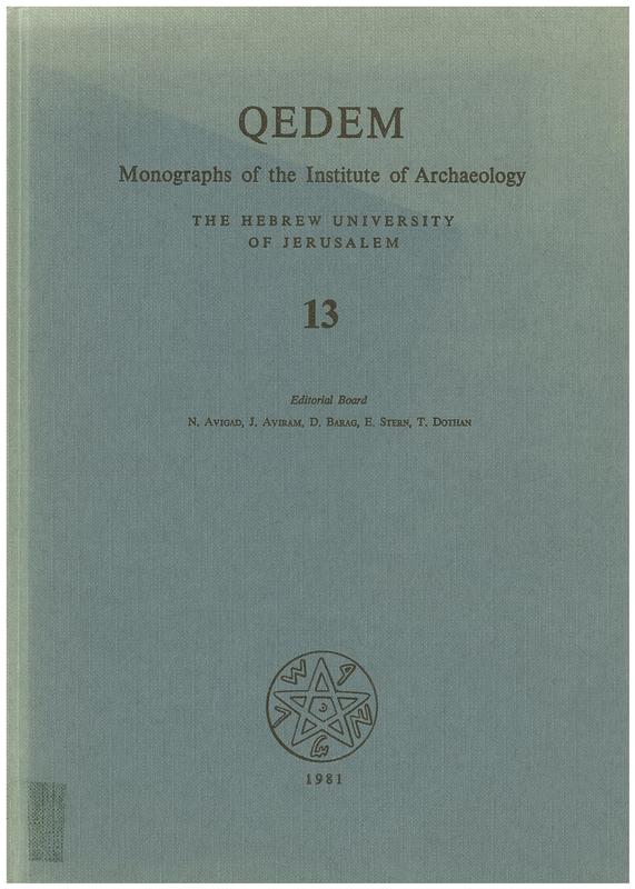 Greater Herodium / Ehud Netzer ; with contributions by Rachel Bar-Nathan. Rivka Birger, Y. Meshorer, J Naveh and Silvia Rozenberg cover