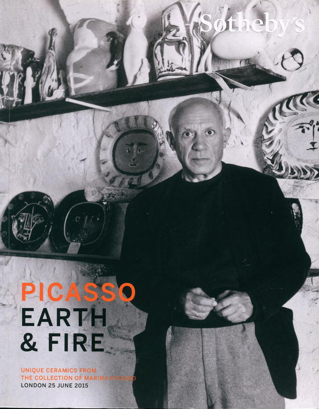 Picasso : earth & fire : auction in London, 25 June 2015 / Sotheby's cover