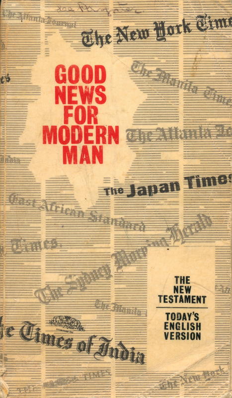 Good news for modern man : the New Testament in today's English version cover