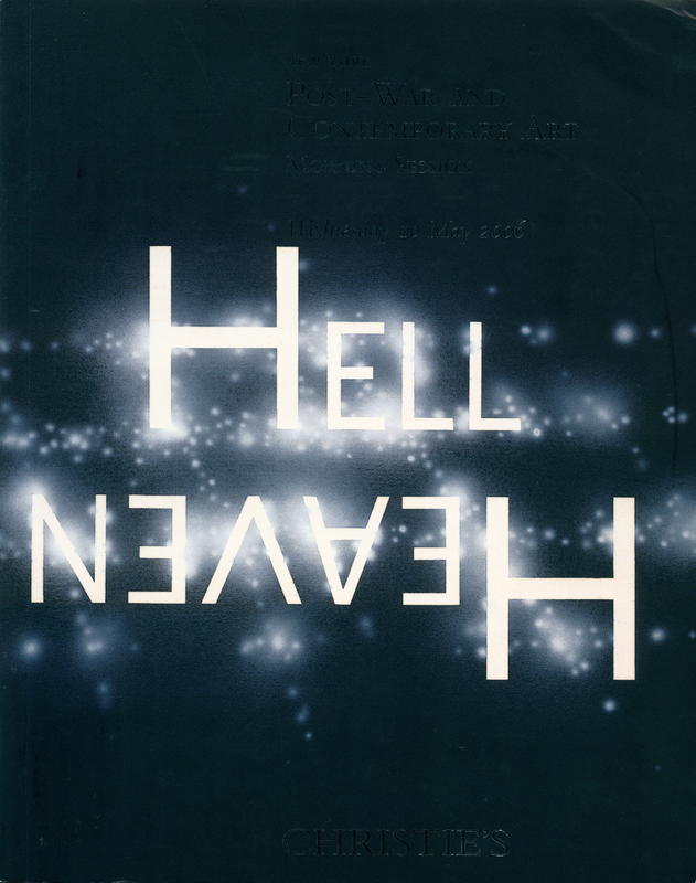 Post-war and contemporary art : morning session, Wednesday 10 May 2006 / Christie's cover