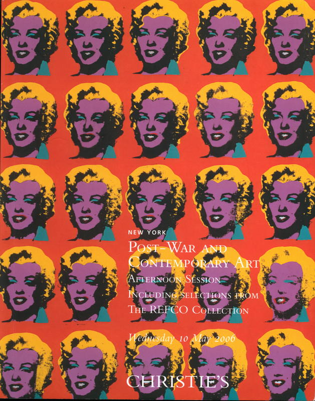 Post-war and contemporary art (afternoon session) : Wednesday 10 May 2006 / Christie's cover