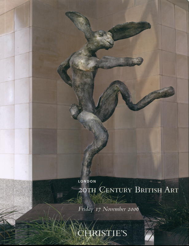 20th Century British art : Friday 17 November 2006 / Christie's cover