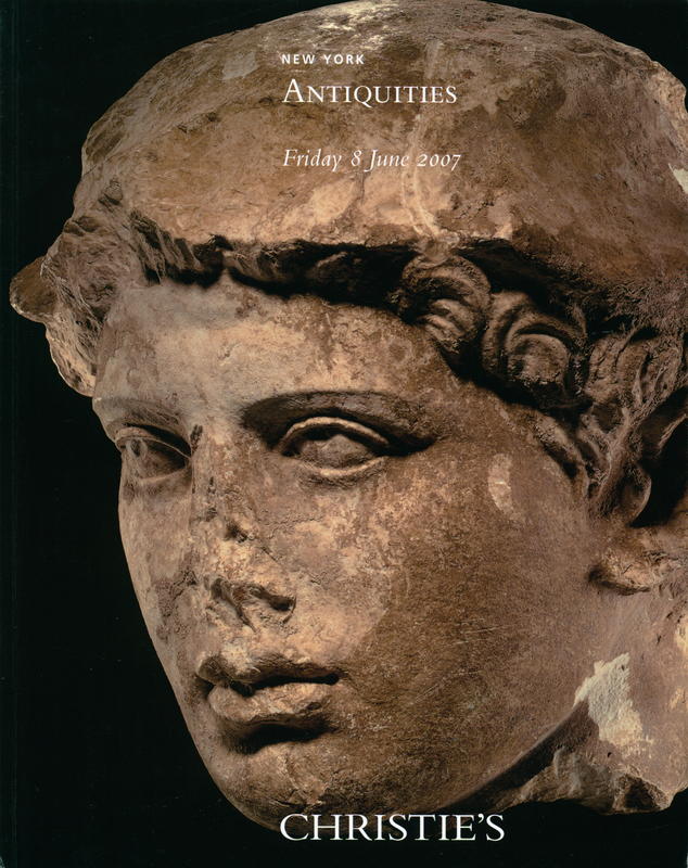 Antiquities : Friday 8 June 2007 / Christie's cover