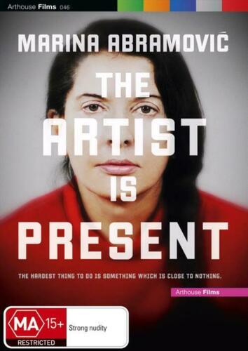Marina Abramovic : the artist is present cover