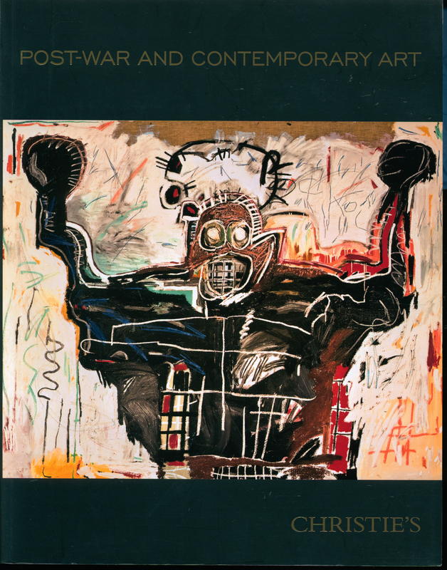 Post-war and contemporary art : evening sale, Wednesday 12 November 2008 / Christie's cover