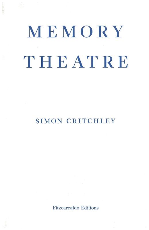 Memory theatre / Simon Critchley cover