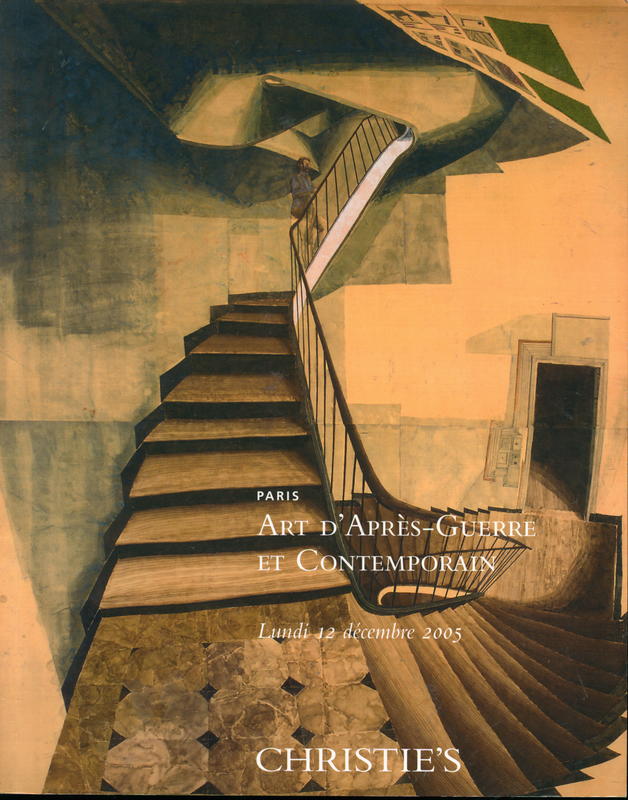 Art d'apres-guerre et contemporain : Lundi 12 decembre 2005 / Christie's cover
