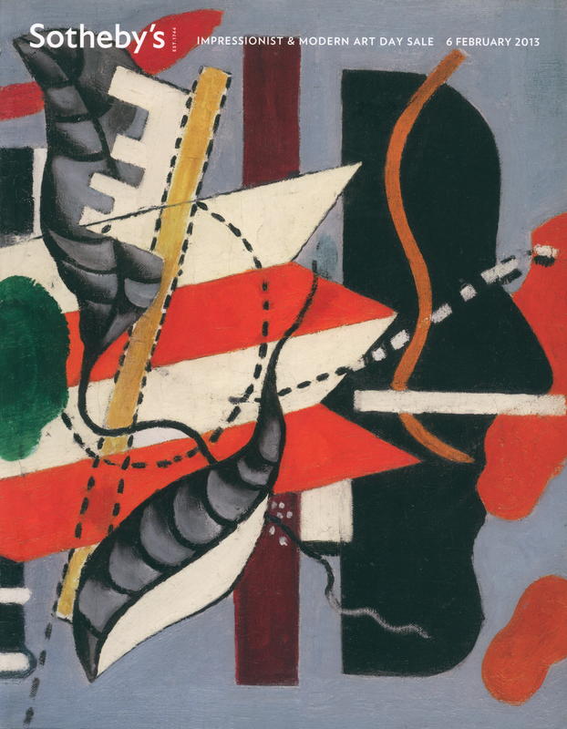Impressionist & modern art day sale : auction in London, Wednesday 6 February 2013, 10.30 am & 2,30 pm / Sotheby's cover