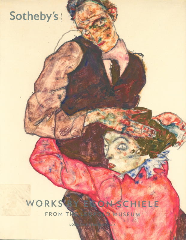 Works by Egon Schiele from the Leopold Museum : to be included in Impressionist & Modern Art Evening Sale, 5 February 2013 / Sotheby's cover