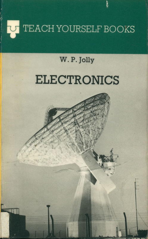 Electronics / W. P. Jolly cover