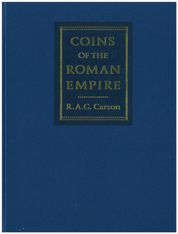 Coins of the Roman Empire / R.A.G. Carson cover