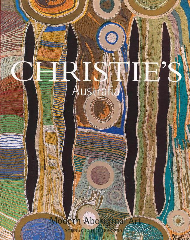 Modern Aboriginal art : Tuesday 12 October 2004 / Christie's cover