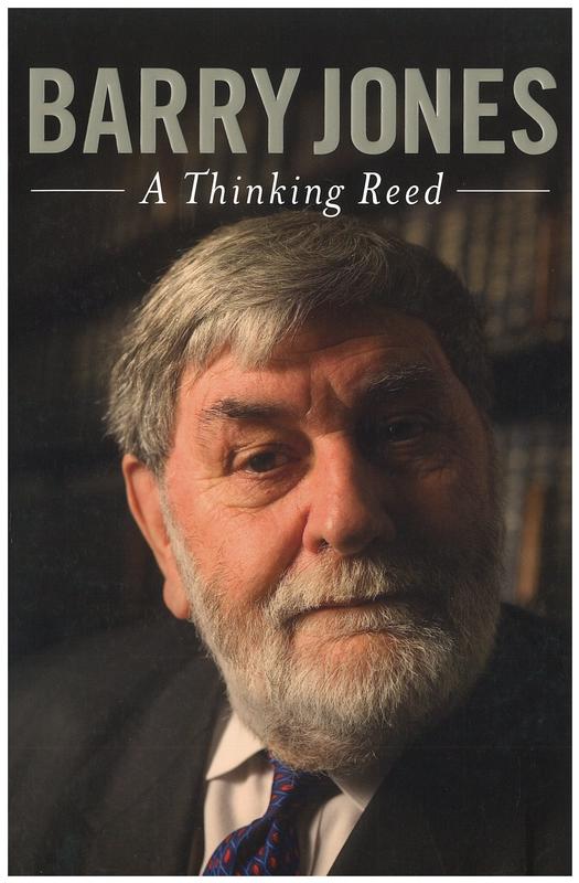 A thinking reed / Barry Jones cover