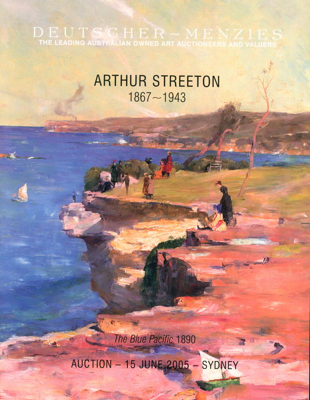 Arthur Streeton 1867-1943 : The Blue Pacific, 1890 cover