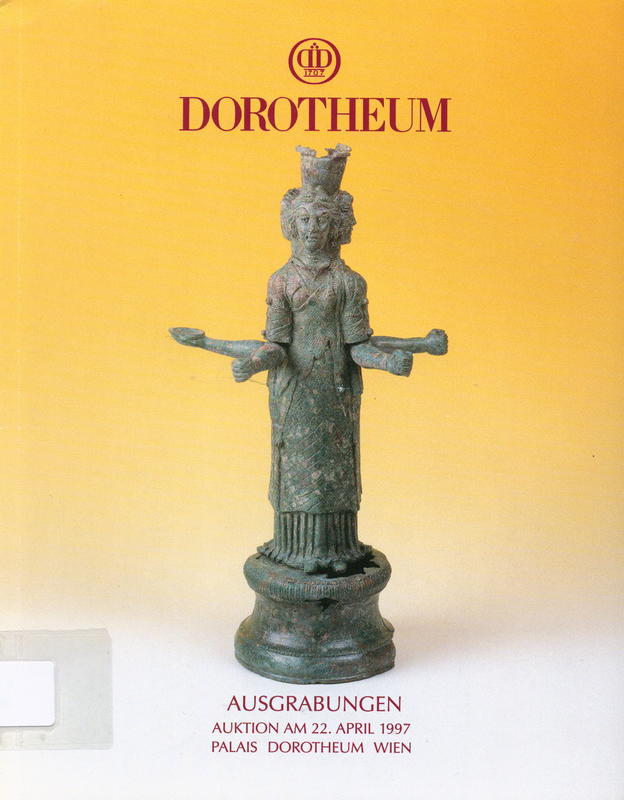 Ausgrabungen : auktion am 22 April 1997 / Dorotheum cover
