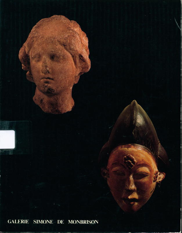 Galerie Simone de Monbrison : archaeologie Mediterraneenne cover
