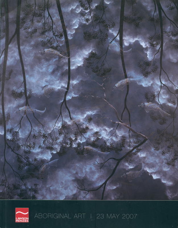 Aboriginal art : 23 May 2007 / Lawson-Menzies cover