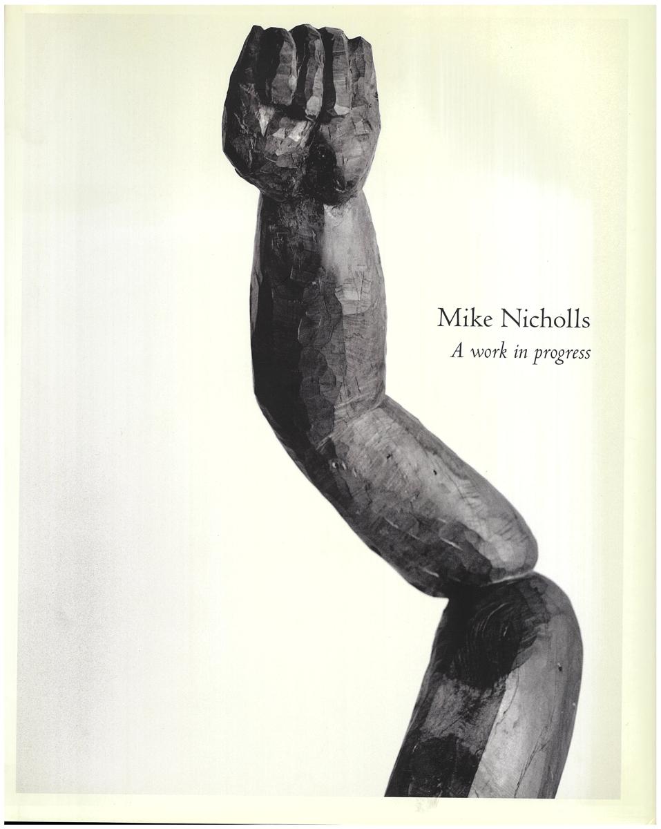 Mike Nicholls : a work in progress cover
