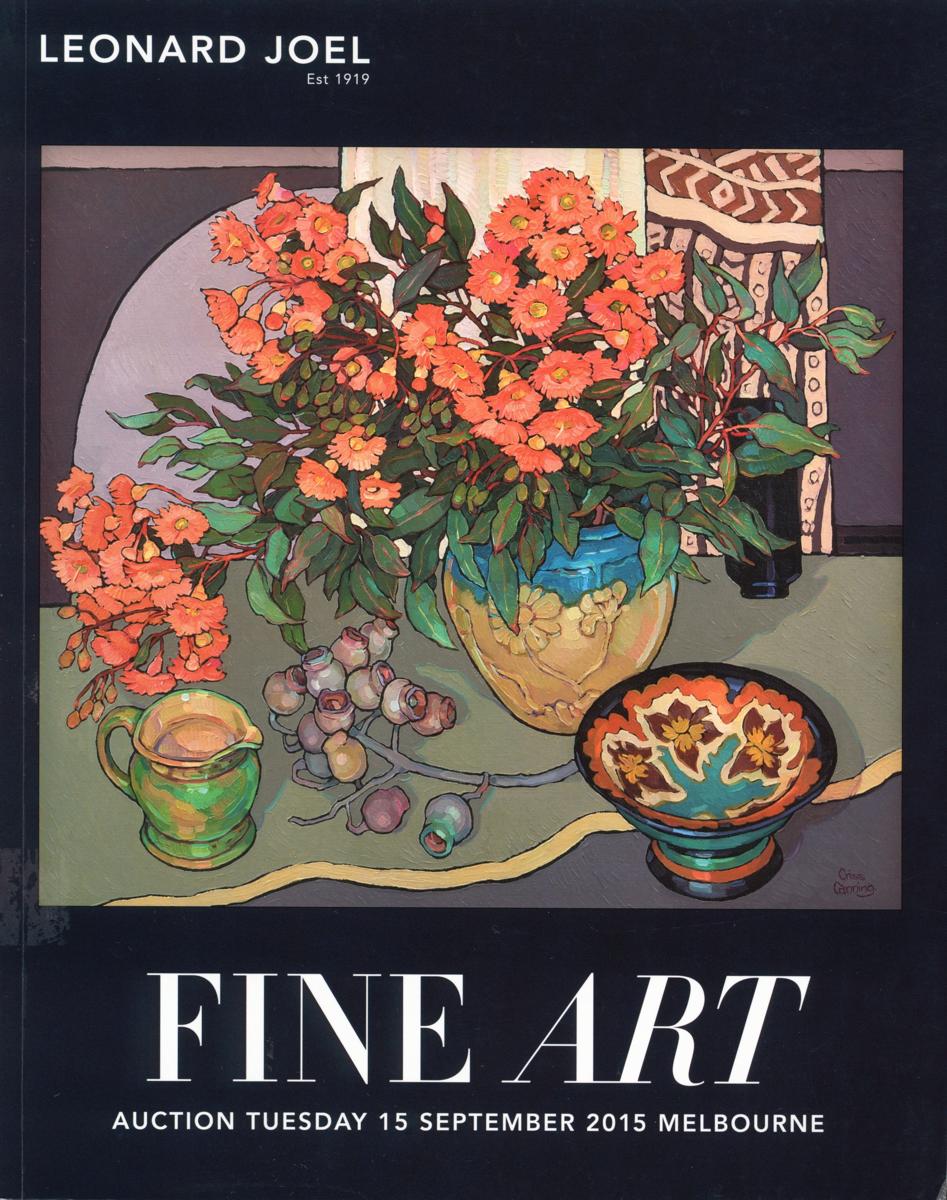 Fine art auction : Tuesday 15 September 2015 at 6.30pm, Melbourne / Leonard Joel cover