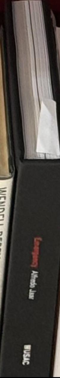 Alfredo Jaar : Tonight no poetry will serve spine