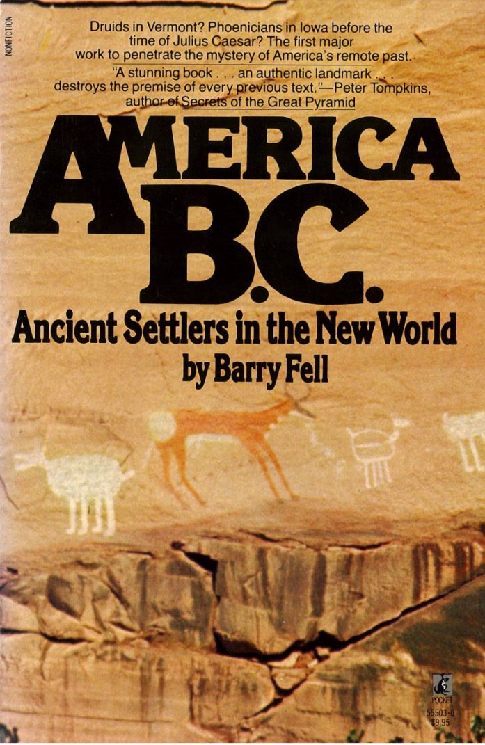 America B. C. : ancient settlers in the New World / Barry Fell cover
