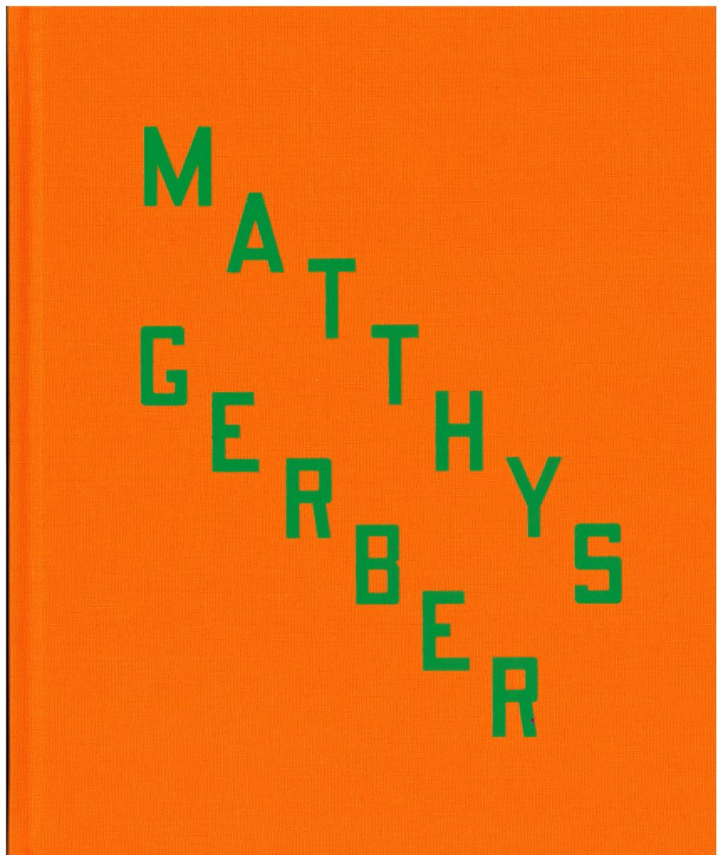 Matthys Gerber cover