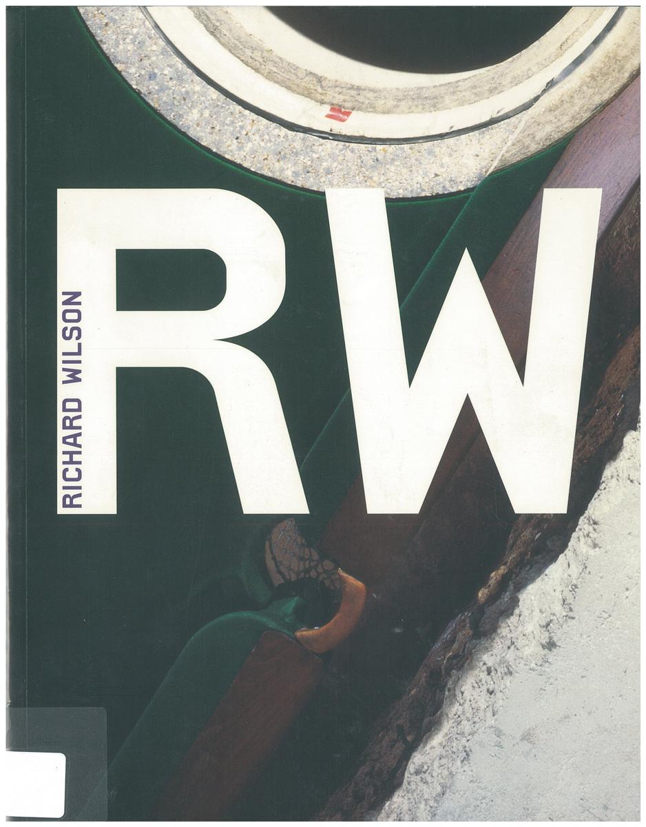 RW : Richard Wilson / Simon Morrissey cover