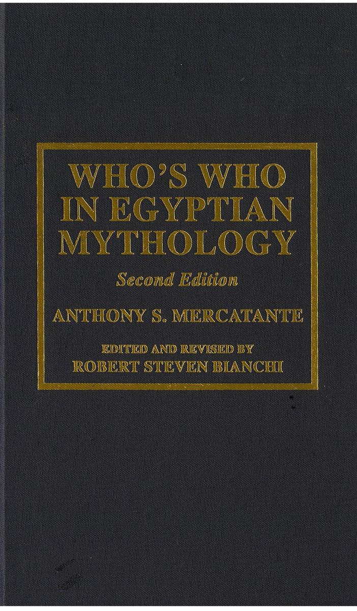 Who's who in Egyptian mythology cover