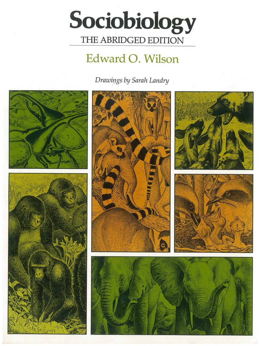 Sociobiology / Edward O. Wilson cover