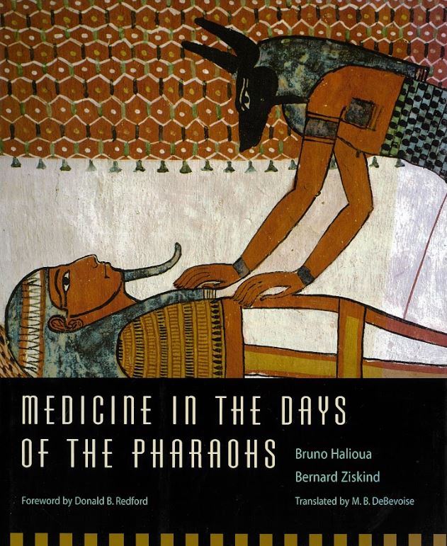 Medicine in the days of the pharaohs cover